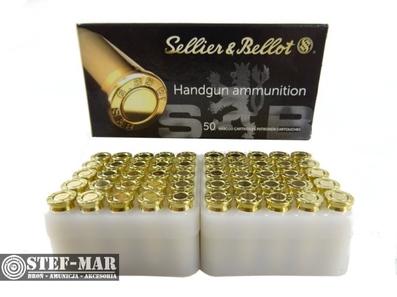 Amunicja centralny zapłon Sellier & Bellot 6.35x15.5mm (50 szt.)
