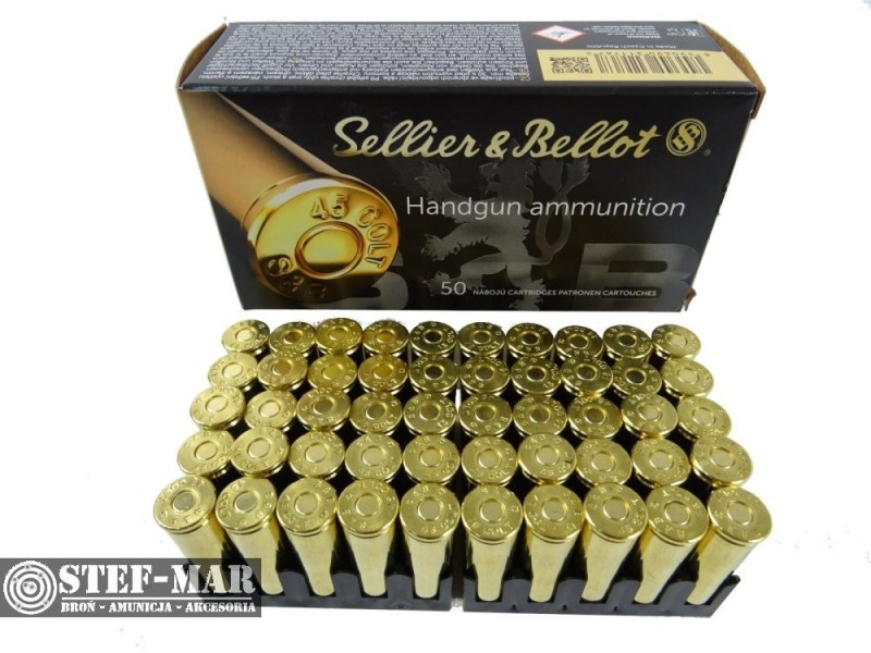 Amunicja Sellier & Bellot FMJ, kal. .45 Colt [A1-6]