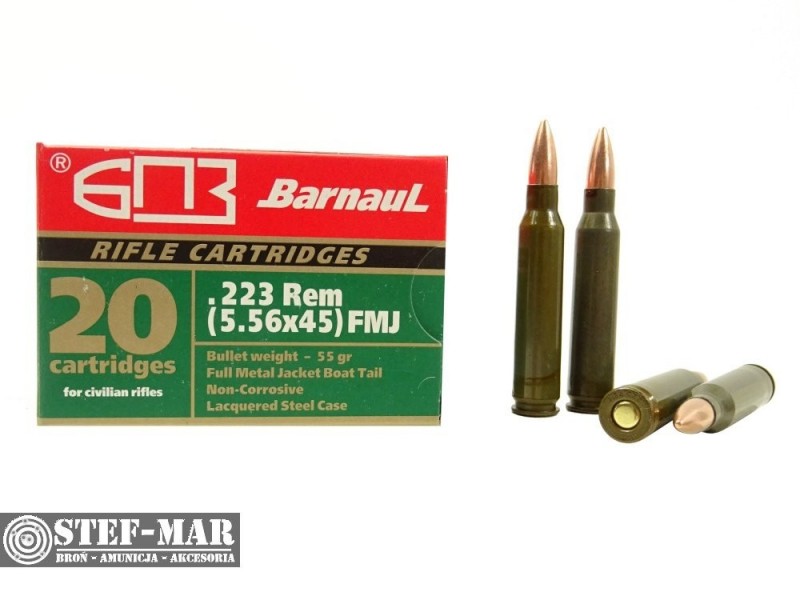 Amunicja BarnauL .223 Remington FMJ
