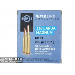 Amunicja PPU .338 Lapua Magnum HP BT 250 grs/16.2g