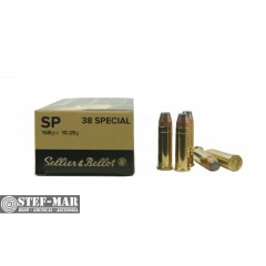 Amunicja Sellier & Bellot SP .38 Special 158grs/10.25g [C12-6]