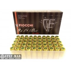 Amunicja Fiocchi 9x18 Ultra/Police (opak. 50 szt.) [C10-6]