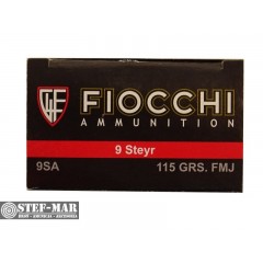 Amunicja Fiocchi 9x23mm Steyr 115grs FMJ (50 szt.) [C14-2]