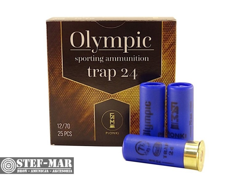 Amunicja śrutowa FAM Pionki 12/70 Trap 24 Olympic [S2-10]