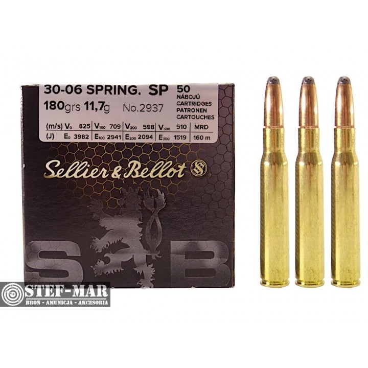 Amunicja Sellier & Bellot .30-06 Spring. SP 11.7g (50 szt.) [C2-6]