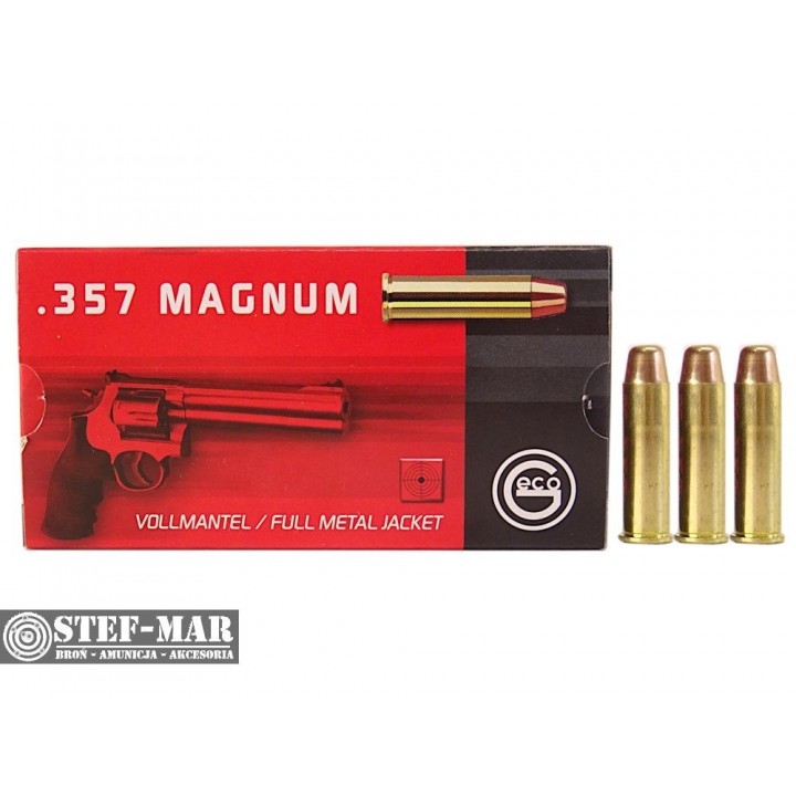 Amunicja Geco .357 Magnum FMJ (50 szt.) [C17-7]