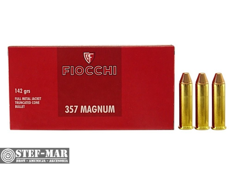 Amunicja Fiocchi .357 Magnum FMJ (50 szt.) [C18-7]