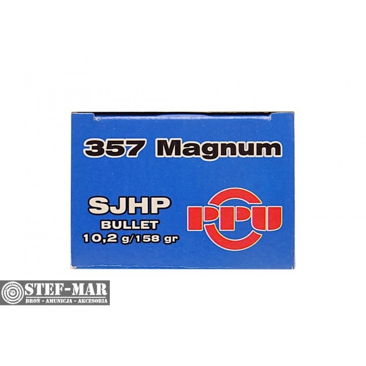 Amunicja PPU .357 Magnum SJHP (50 szt.) [C19-2]