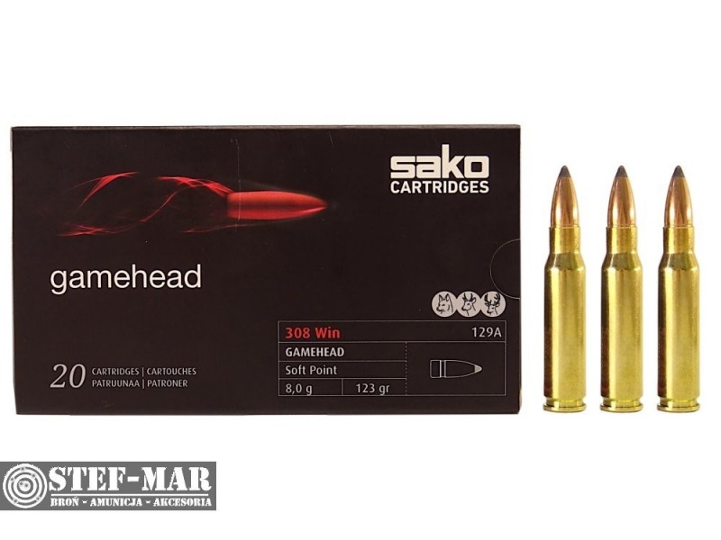 Amunicja Sako Gamehead .308 Win Softpoint [C19-6]