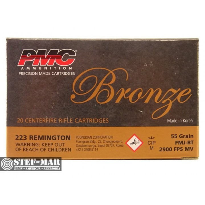 Amunicja centralny zapłon PMC Bronze