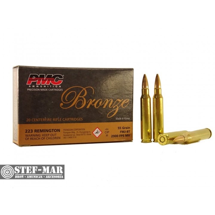 Amunicja centralny zapłon PMC Bronze