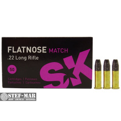 Amunicja SK .22 Long Rifle Flatnose Match (50 szt.) [B7-2]