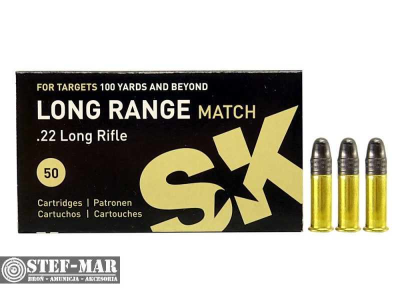 Amunicja SK .22 Long Rifle Long Range Match (50 szt.) [B8-2]