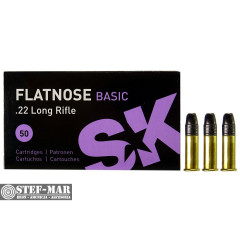Amunicja SK .22 Long Rifle Flatnose Basic (50 szt.) [B7-6]