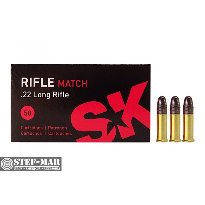 Amunicja SK .22 Long Rifle Match (50 szt.) [B6-2]