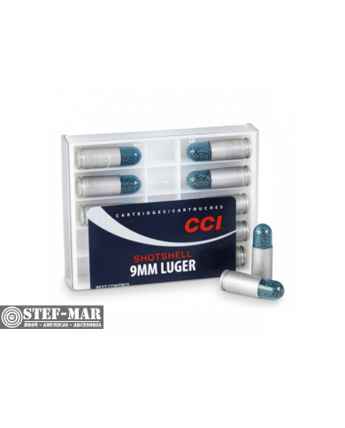 Amunicja centralny zapłon śrutowa CCI SHOTSHELL, kal. 9x19mm (opak. 10 szt.) [C26-3]
