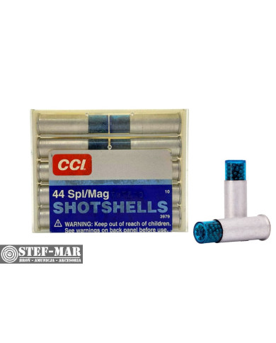 Amunicja centralny zapłon śrutowa CCI SHOTSHELL, kal. .44 Magnum (opak. 10 szt.) [C26-5]