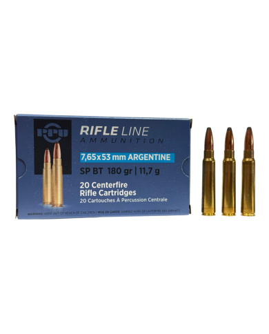 Amunicja PPU 7.65x53mm Argentino SP BT 11.7g/180grs (20 szt.) [C28-1]