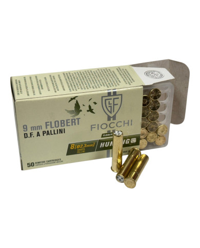 Amunicja Fiocchi 9mm Flobert 2.3mm (Nr 8) (opak. 50 szt.) [B10-5]