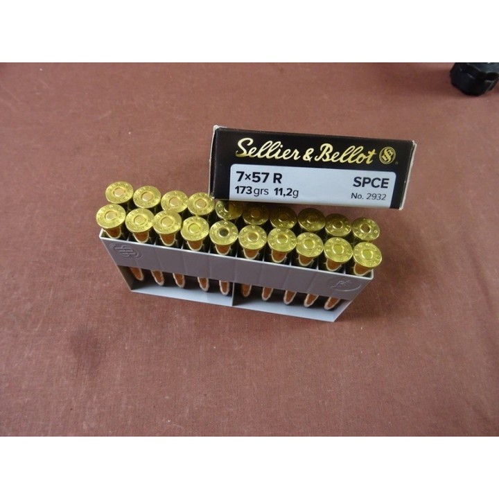 Amunicja 7x57 R SPCE   11,2 g  , Sellier & Bellot