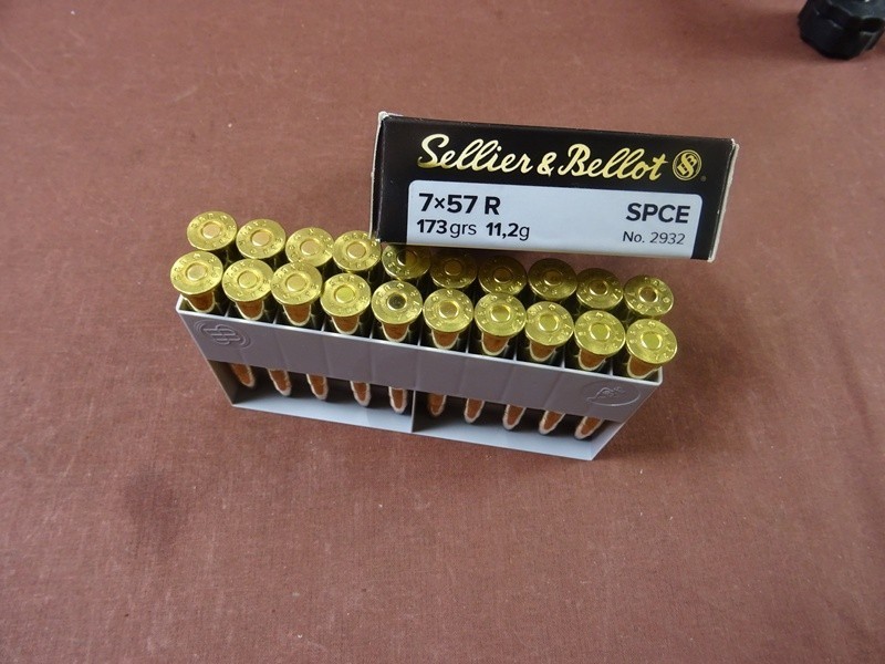 Amunicja 7x57 R SPCE   11,2 g  , Sellier & Bellot