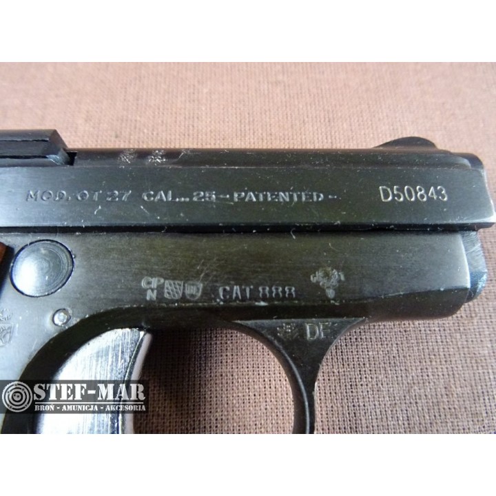 Pistolet centralny zaplon Tanfoglio-Gardone GT27, kal. 6,35mm [C893]