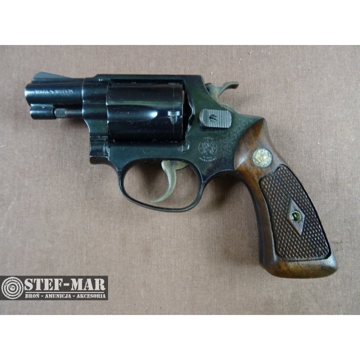 Rewolwer centralny zaplon Smith & Wesson 36, kal. .38 SP [G286]
