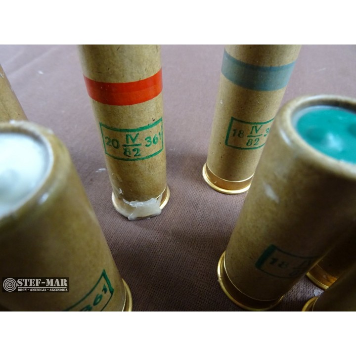 Amunicja sygnałowa 26mm skrzynka 14x10 szt. [A11-7]